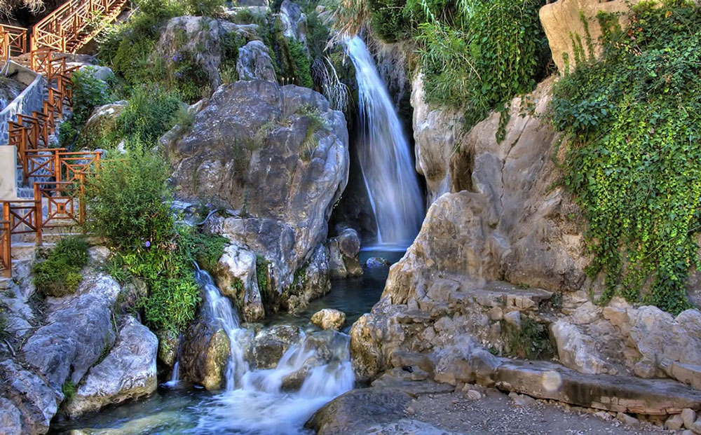 Algar waterfalls benidorm